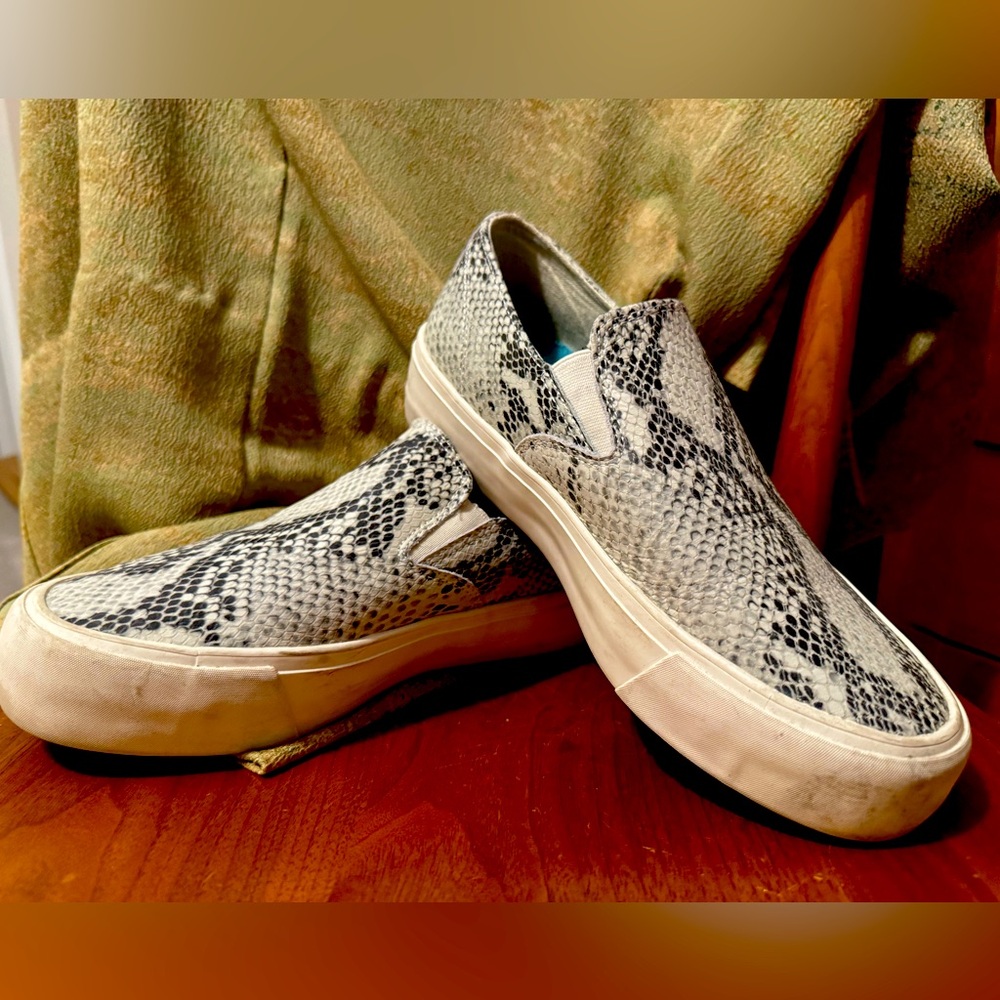 SeaVees Baja Platform Slip On Sneakers Sz 10